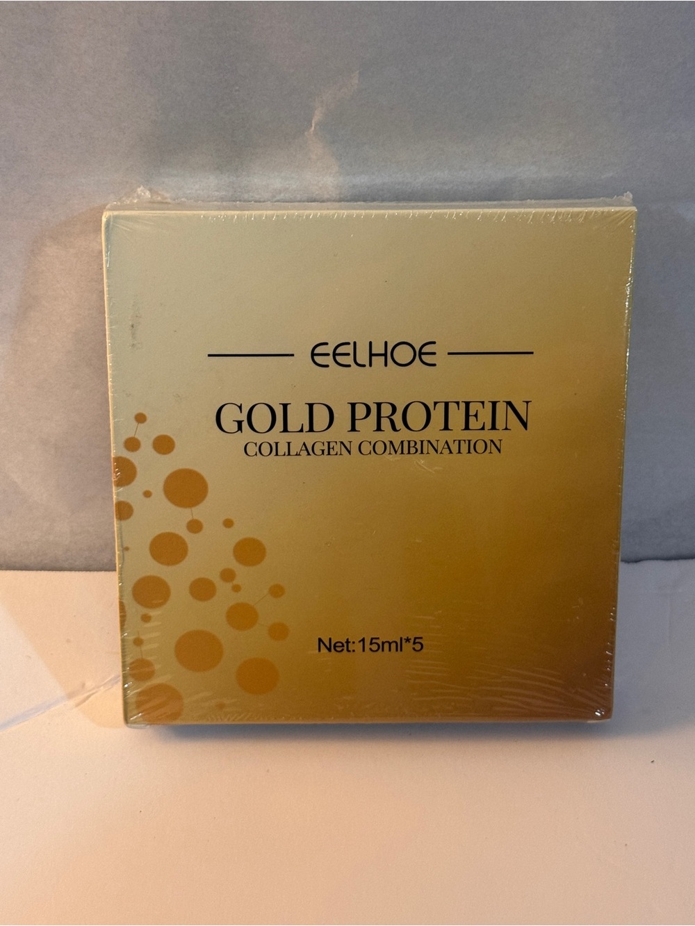 Eelhoe Gold Protein Collagen Kit Lifting  5 Serum 1 Silk Threading Bottle NEW
